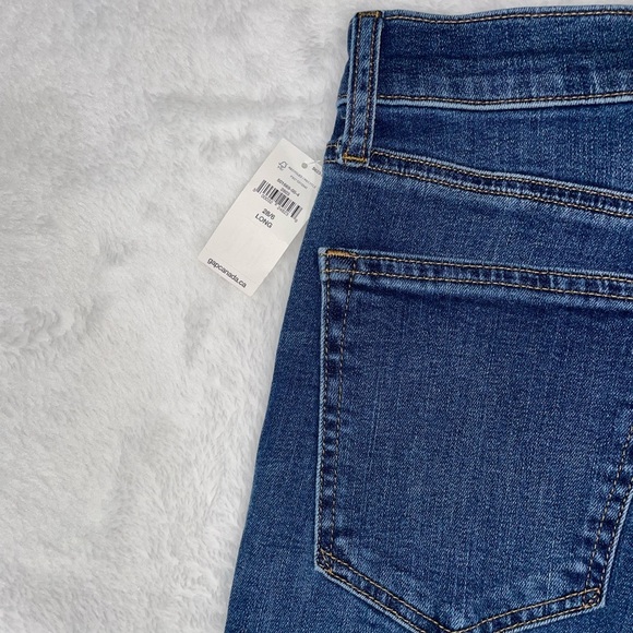 NWT Gap Long Skinny High Rise Stretch Denim Jeans Size 28​ - Picture 9 of 11